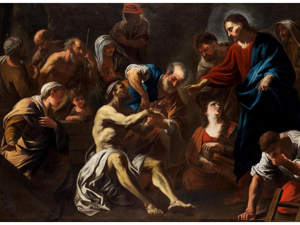 luca giordano genannt fa presto 1634 neapel 1705 ebenda zugeschrieben · Hampel Fine Art Auctions · 2026-06-25 Luca Giordano comparable auction result: luca giordano genannt fa presto 1634 neapel 1705 ebenda zugeschrieben
