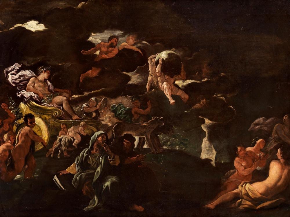 luca giordano genannt fa presto 1634 neapel 1705 ebenda zugeschrieben · Hampel Fine Art Auctions · 2026-06-25 Luca Giordano comparable auction result: luca giordano genannt fa presto 1634 neapel 1705 ebenda zugeschrieben