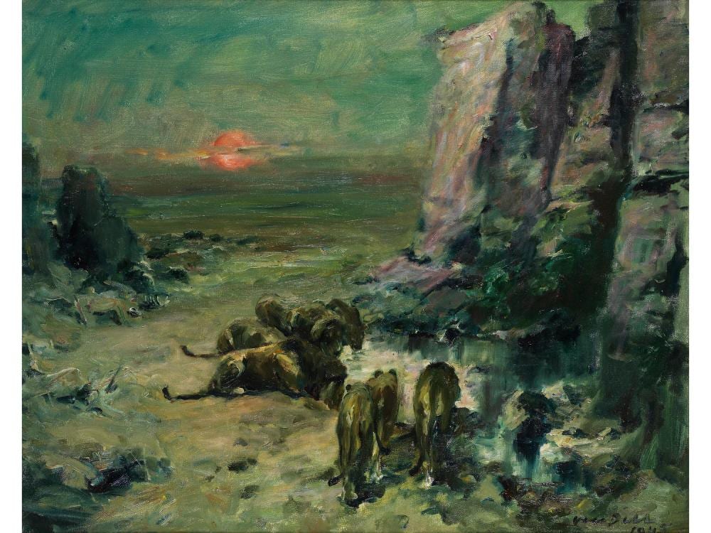 otto dill 1884 neustadt 1957 bad d rkheim · Hampel Fine Art Auctions · 2026-06-25 Otto Dill comparable auction result: otto dill 1884 neustadt 1957 bad d rkheim