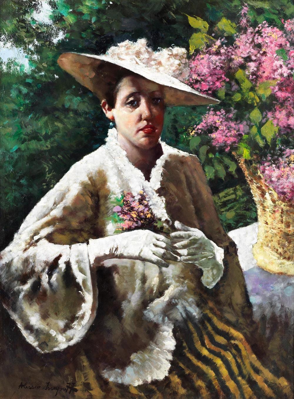 Alessio Issupoff comparable auction result: alessio issupoff 1889 viatka 1957 rom