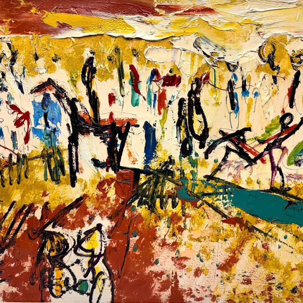 Hans Ittmann comparable auction result: hans ittmann 1914 1972 abstract composition