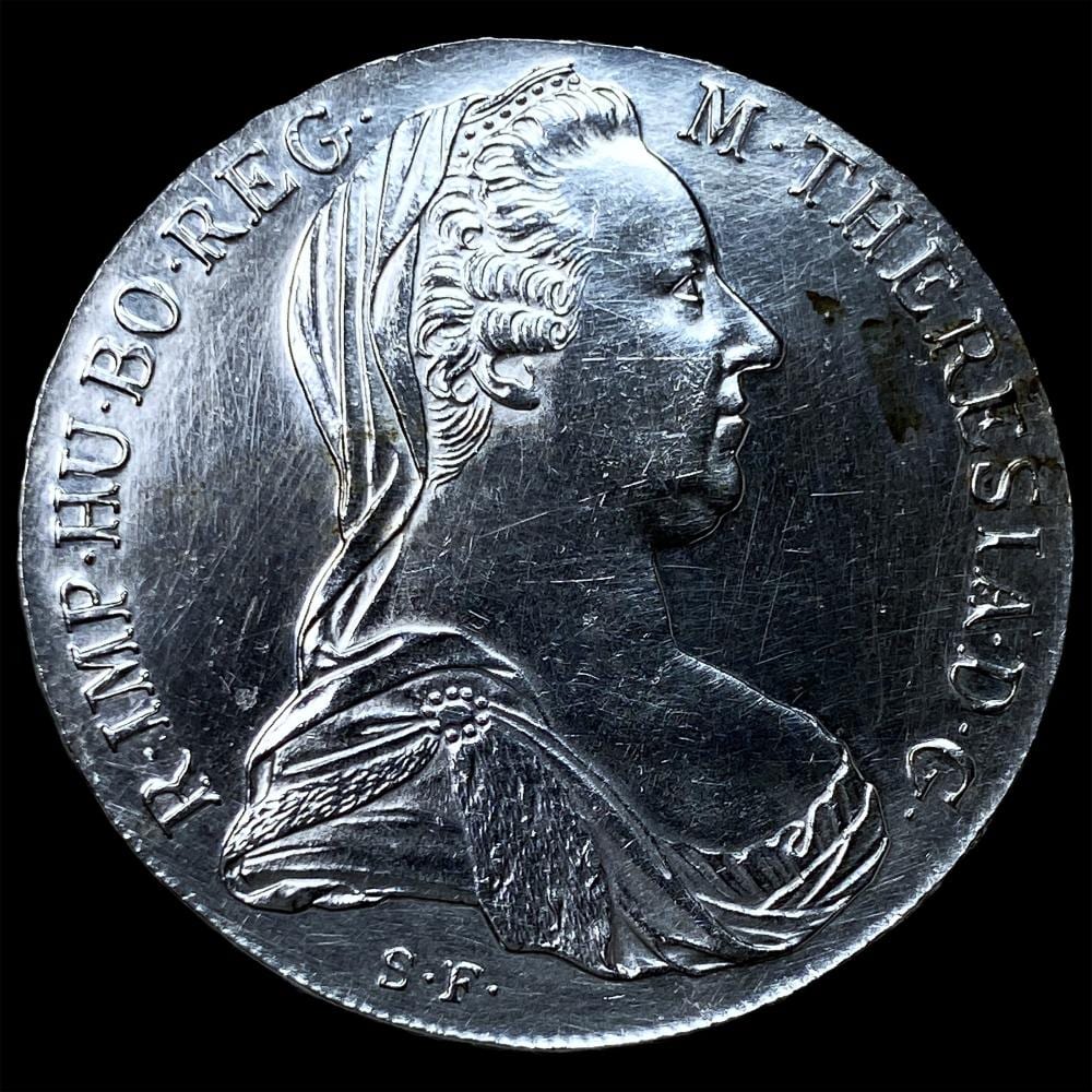 1780 Silver Maria Theresa Thaler HIGH GRADE sold by Gold Standard Auctions, lot 47367 — auction record photograph