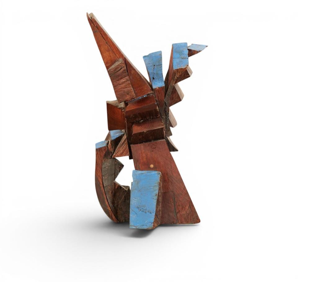 Mel Kendrick comparable auction result: mel kendrick american 1949 untitled 1999 oiled wood paint 19 x 9 x 8in 48 5 x 23 x 20 5cm