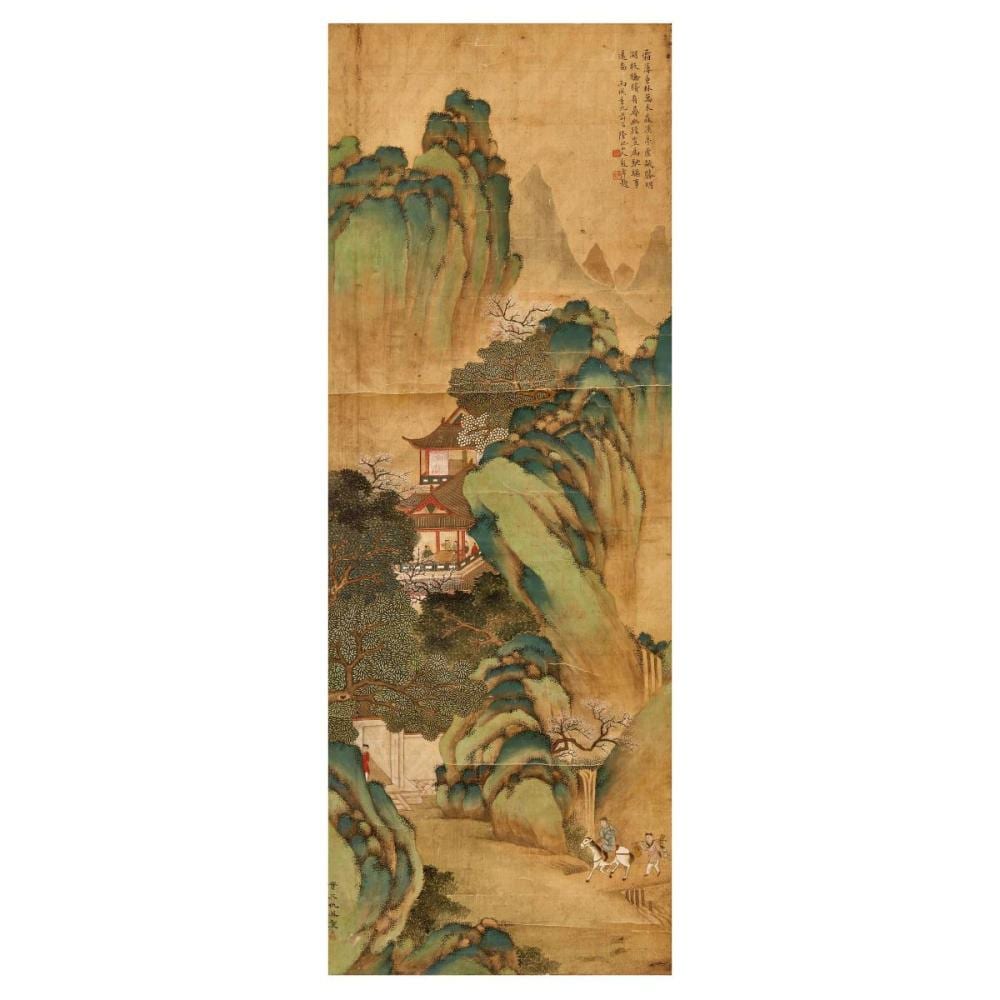 a painting china qing dynasty 19th century · Pandolfini Casa d'Aste · 2026-06-25 Alberto Porta comparable auction result: a painting china qing dynasty 19th century