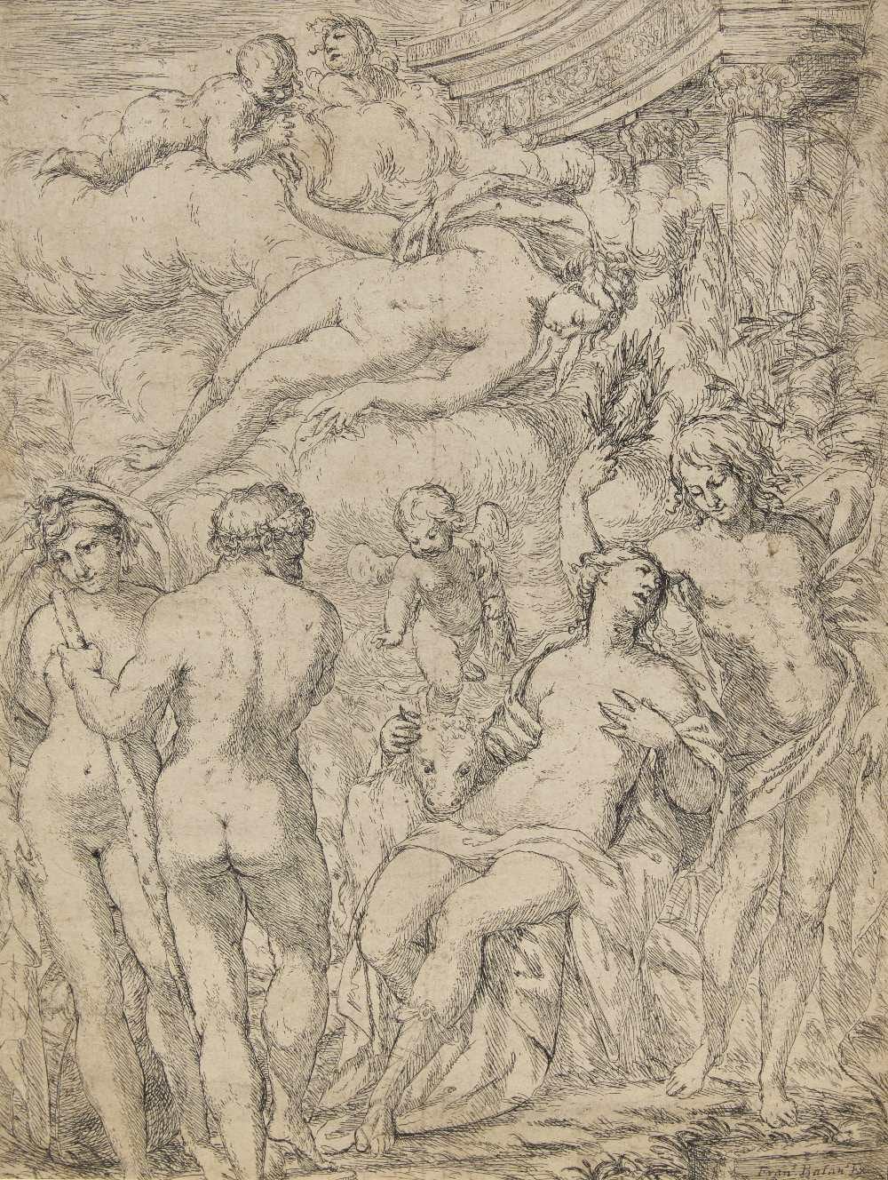 giuseppe diamantini italian 1621 1705 allegory with myt · Roseberys · 2026-07-08 Giuseppe Diamantini comparable auction result: giuseppe diamantini italian 1621 1705 allegory with myt