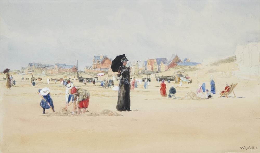 william lionel wyllie ra british 1851 1931 on the beac · Roseberys · 2026-07-08 William Lionel Wyllie comparable auction result: william lionel wyllie ra british 1851 1931 on the beac