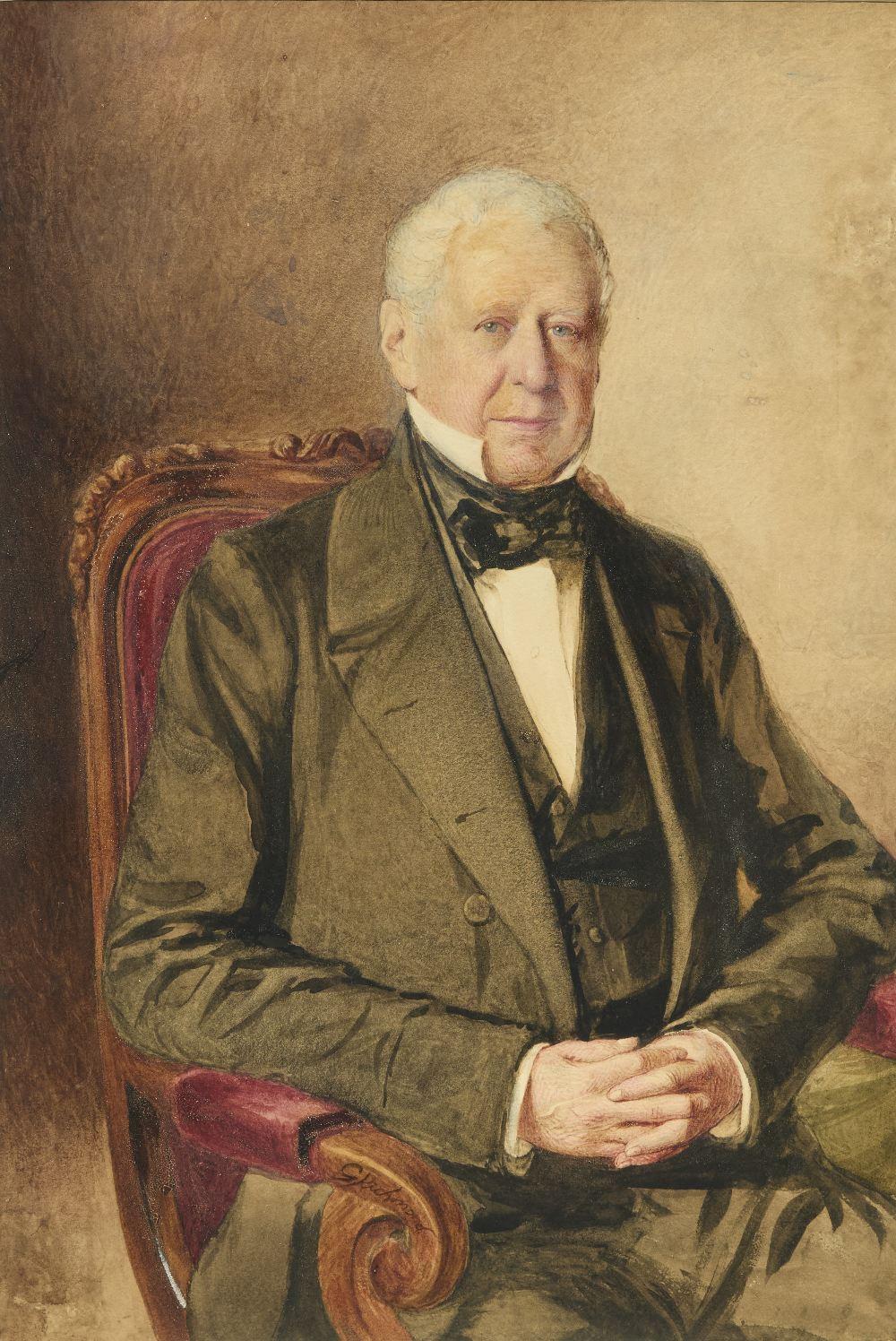 George Richmond comparable auction result: george richmond ra british 1809 1896 portrait of a gen