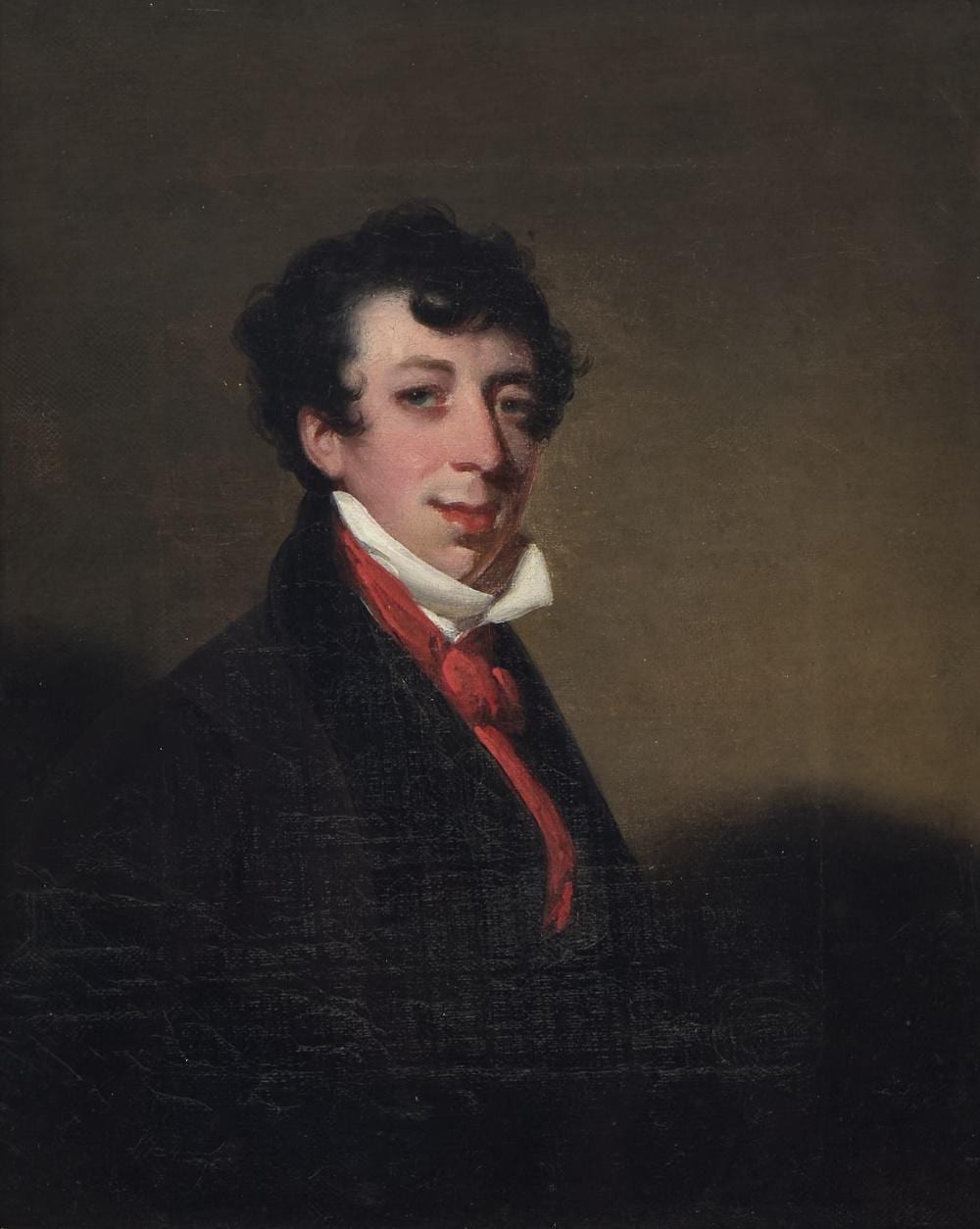 George Chinnery comparable auction result: george chinnery british 1774 1852 portrait of a gentlem