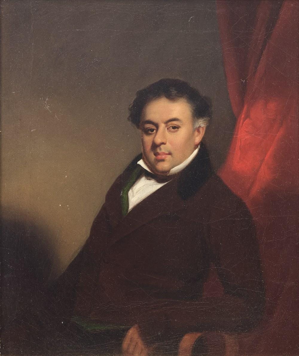 George Chinnery comparable auction result: george chinnery british 1774 1852 portrait of a gentlem
