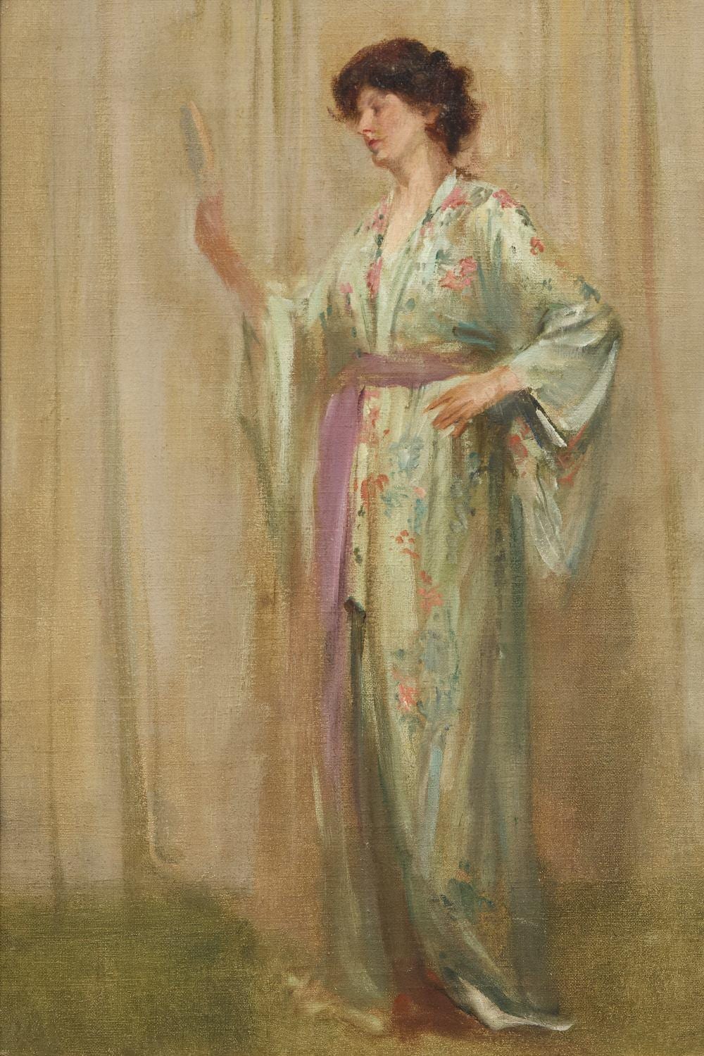 Harry Mitton Wilson comparable auction result: harry mitton wilson british 1873 1923 lady with a hand