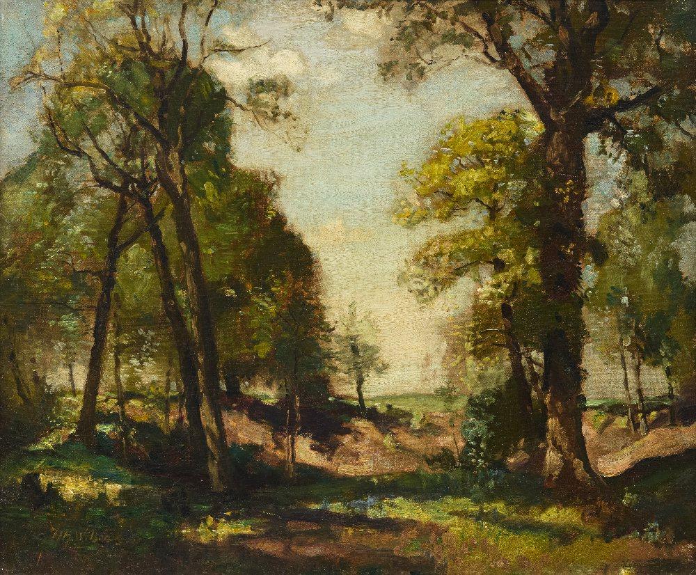 Harry Mitton Wilson comparable auction result: harry mitton wilson british 1873 1923 autumnal wooded l