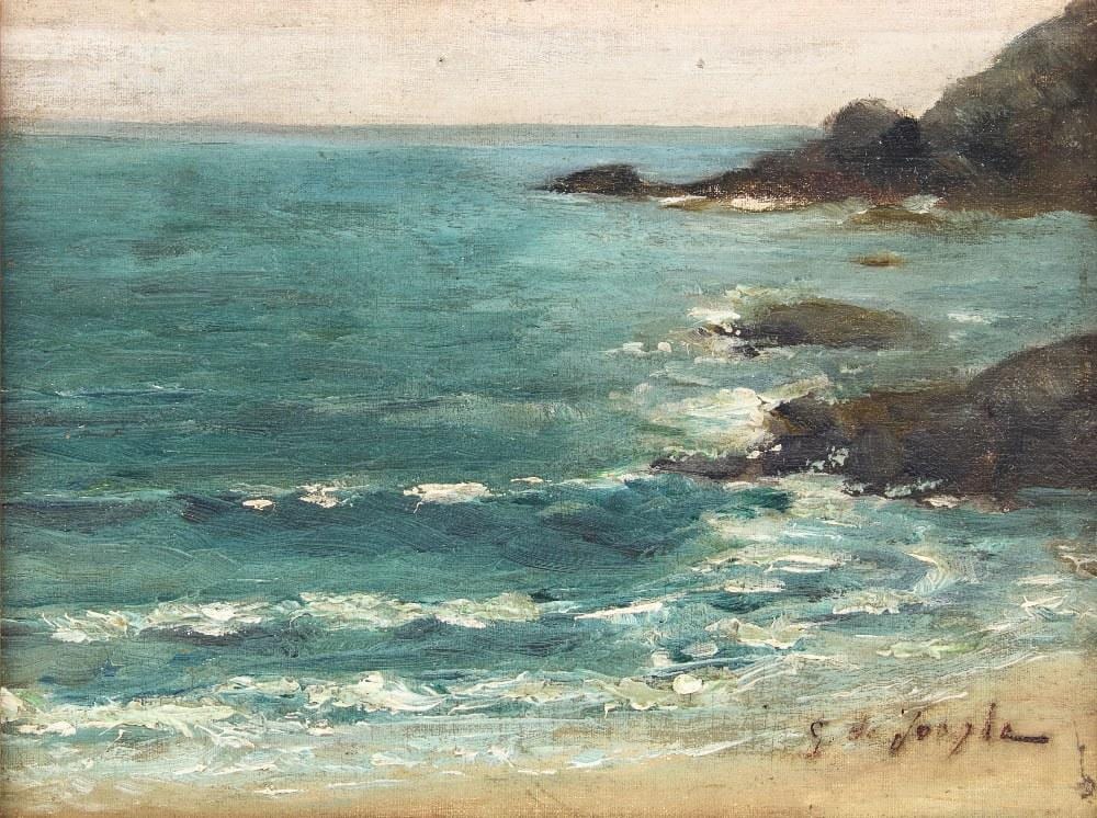 Gustave Léonard de Jonghe comparable auction result: gustave l onard de jonghe belgian 1829 1893 coastal lan