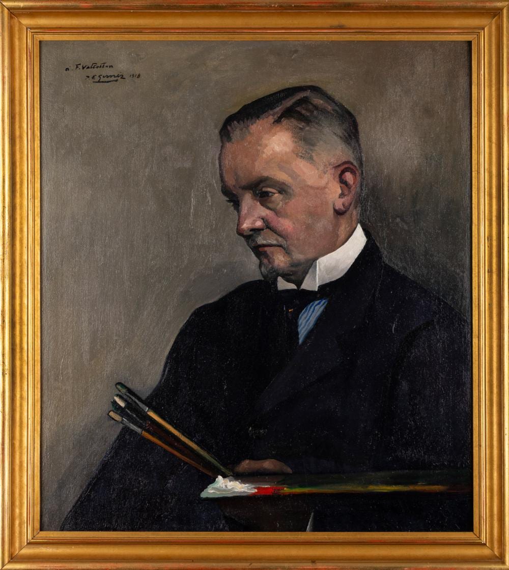 Paul-Elie Gernez comparable auction result: paul elie gernez 1888 1948 portrait de f lix vallotton 1918