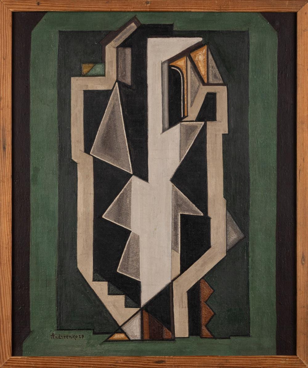 Michel Andreenko comparable auction result: michel andreenko 1894 1982 composition cubiste 1929