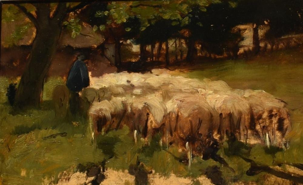 Anton Mauve comparable auction result: anton mauve 1838 1888