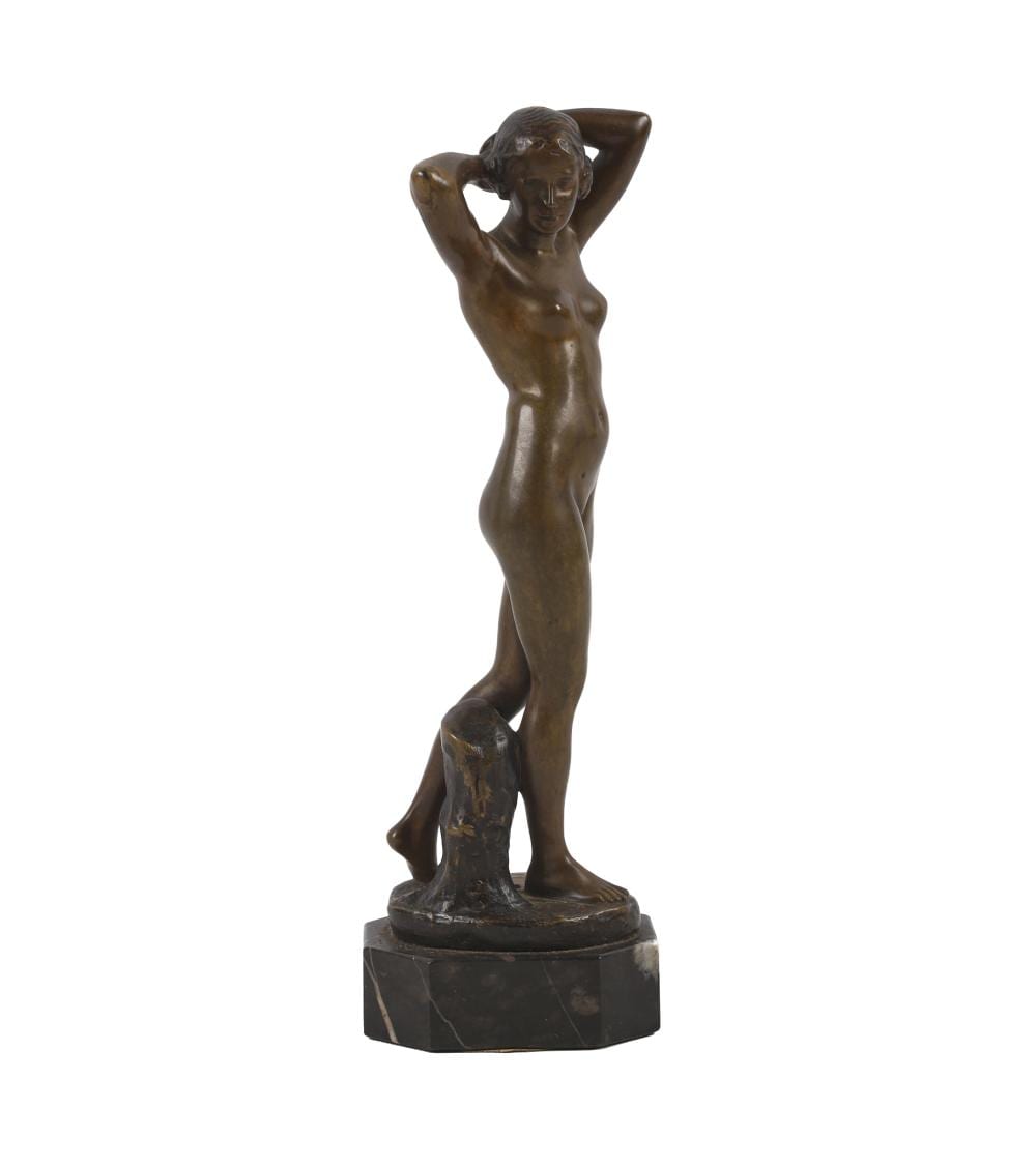 Rudolf Kaesbach comparable auction result: rudolf kaesbach german 1873 1955 sculpture of a nude woman bronze