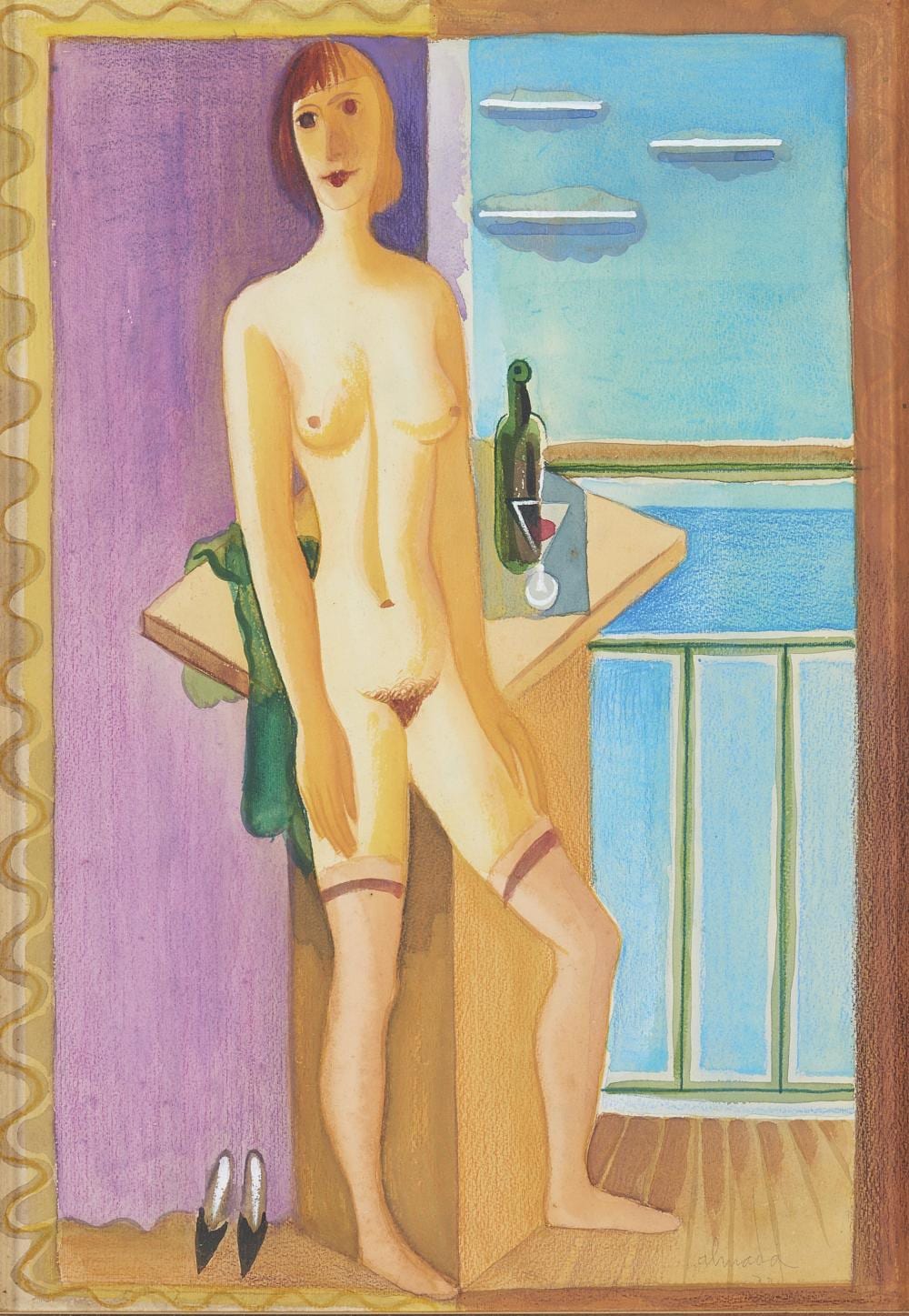 José Sobral de Almada Negreiros comparable auction result: almada negreiros 1893 1970 untitled