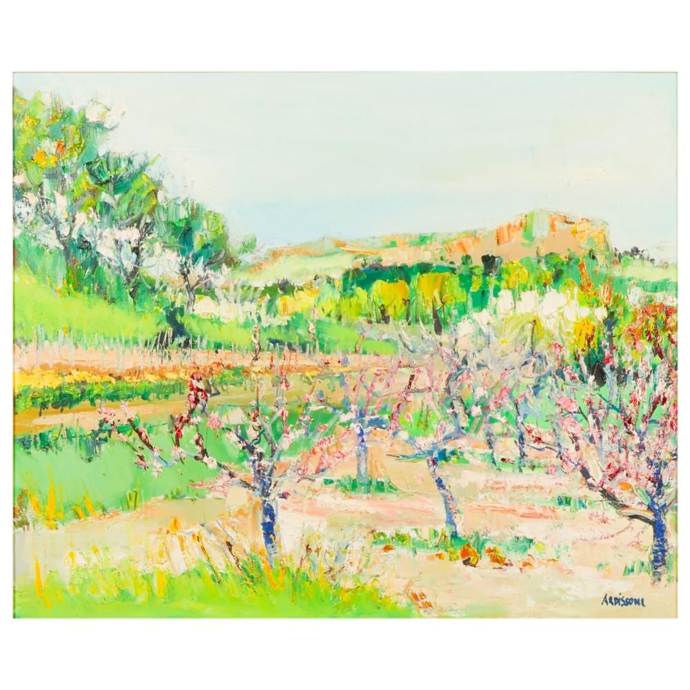 Yolande Ardissone comparable auction result: yolande ardissone 1927 2024 landscape oil painting