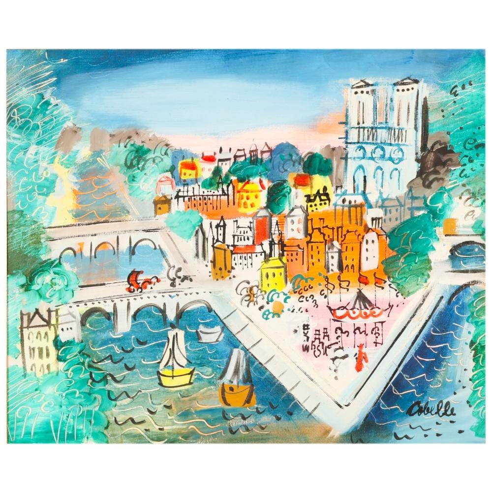 charles cobelle 1902 1998 paris cityscape painting · Hill Auction Gallery · 2026-07-01 Charles Cobelle comparable auction result: charles cobelle 1902 1998 paris cityscape painting