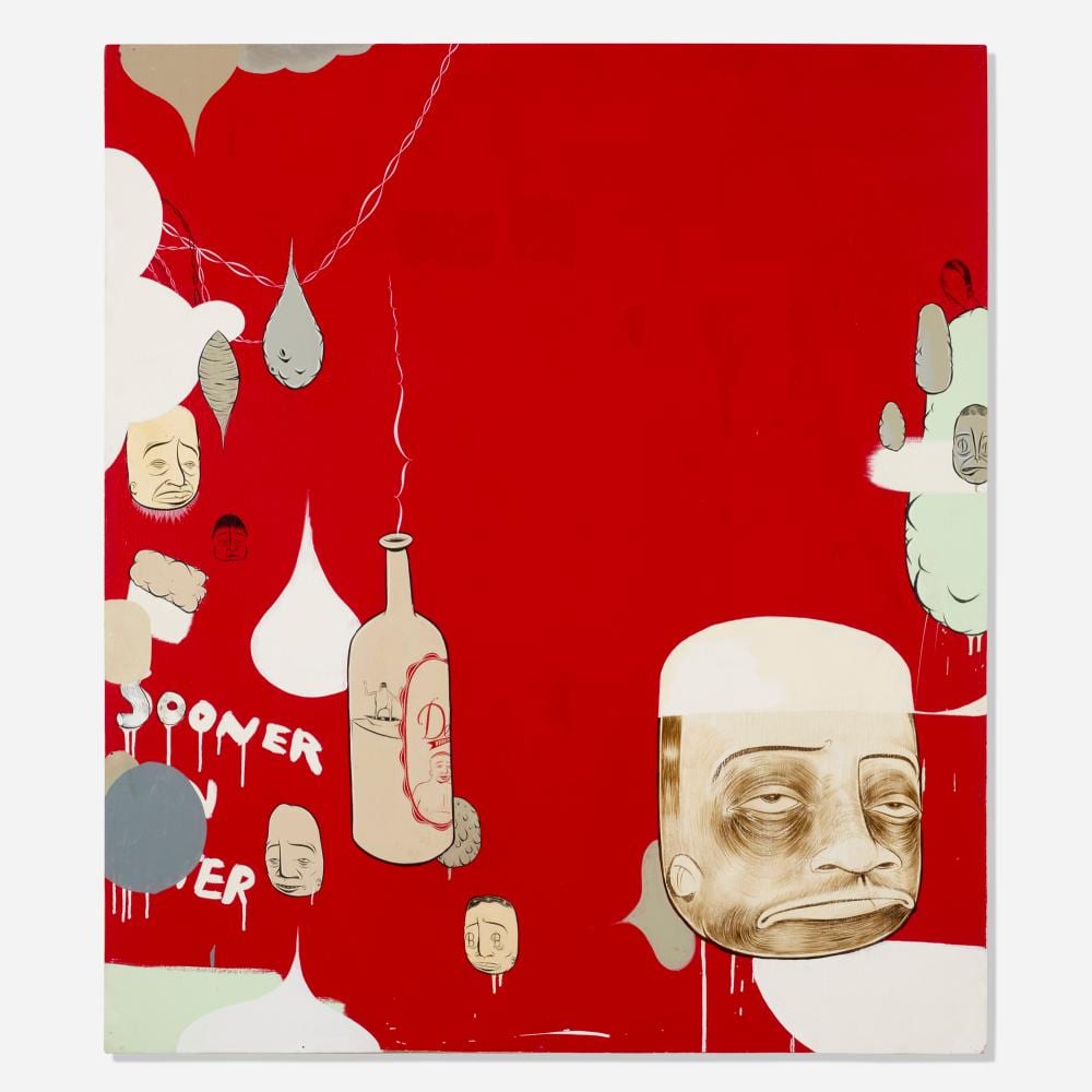 Barry McGee comparable auction result: barry mcgee untitled 20