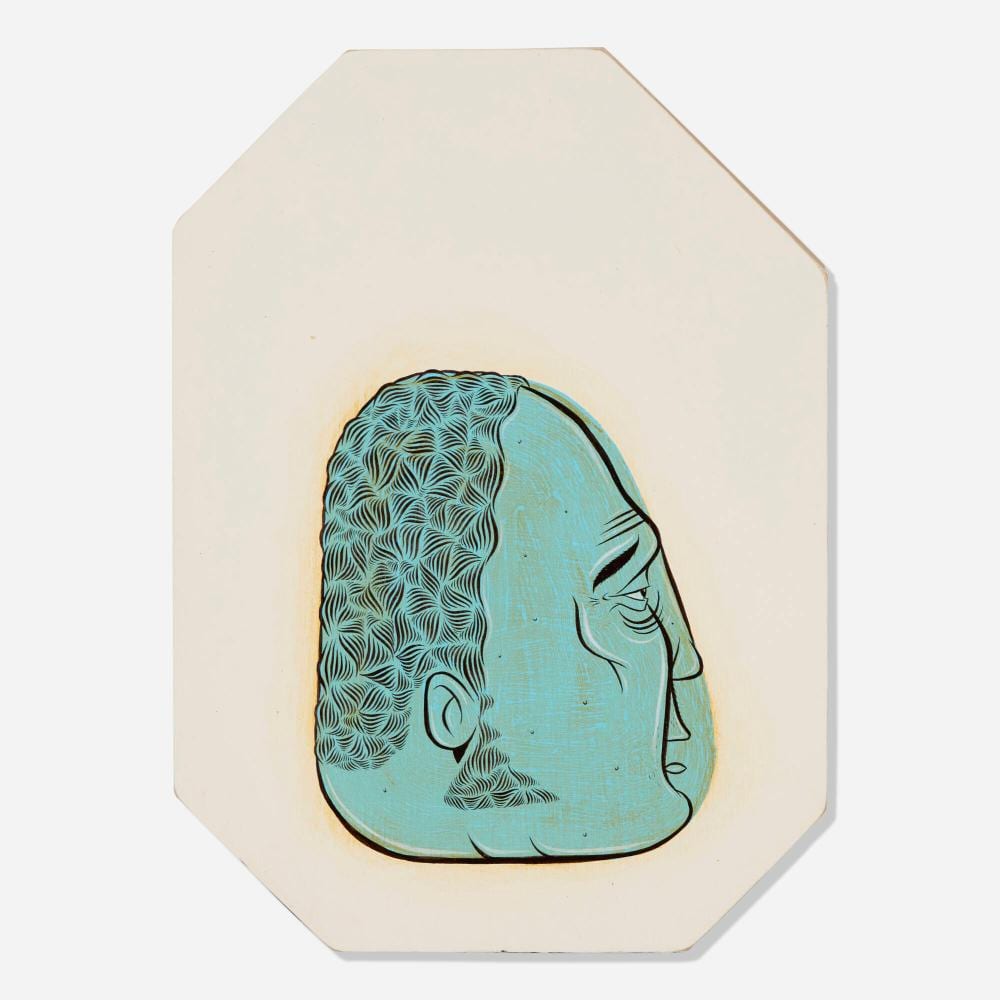 Barry McGee comparable auction result: barry mcgee untitled