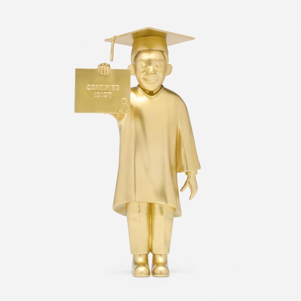 Joan Cornella comparable auction result: joan cornella certified idiot