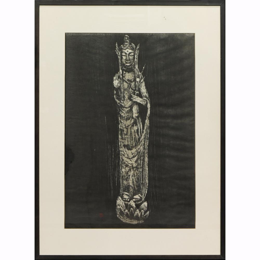 Kaoru Kawano comparable auction result: kaoru kawano 1916 1965 kannon