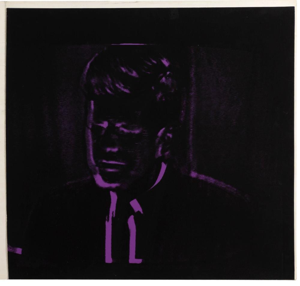 Andy Warhol (1928-1987) Flash - November 22, 1963, 1968 sold by Aguttes, lot 115 — auction record photograph