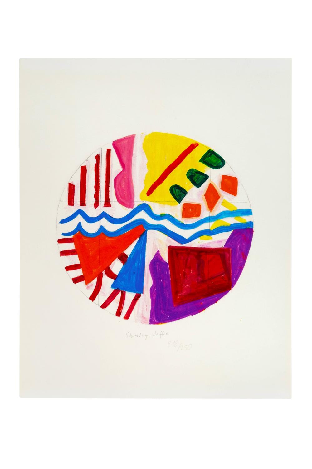 Shirley Jaffe comparable auction result: shirley jaffe 1923 2016 sans titre