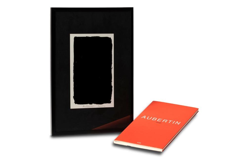 Bernard Aubertin comparable auction result: bernard aubertin 1934 2015 peinture noire 2000