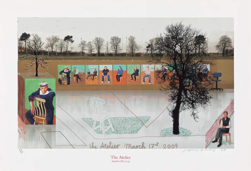 David Hockney 1937- , British comparable sale