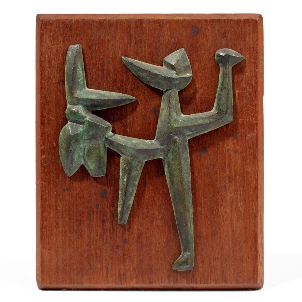 Borge Jorgensen comparable auction result: borge jorgensen denmark bronze sculpture 1961