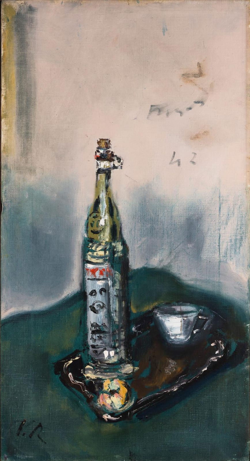 Filippo de Pisis comparable auction result: filippo de pisis 1896 ferrara 1956 milano the maraschino bottle