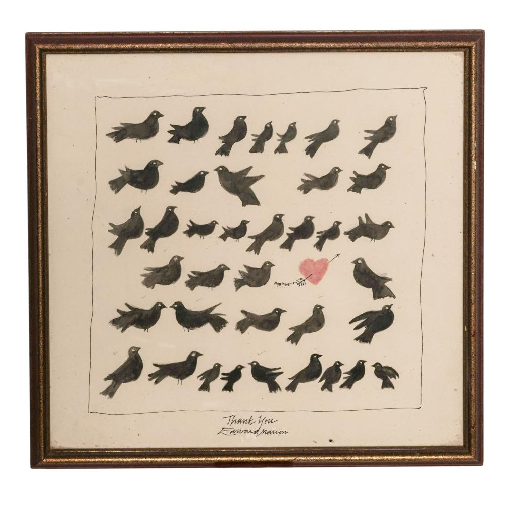 edouard masson belgian 1881 1950 thank you mixed media on paper · Akiba Galleries · 2026-06-30 Edouard (1881) Masson comparable auction result: edouard masson belgian 1881 1950 thank you mixed media on paper
