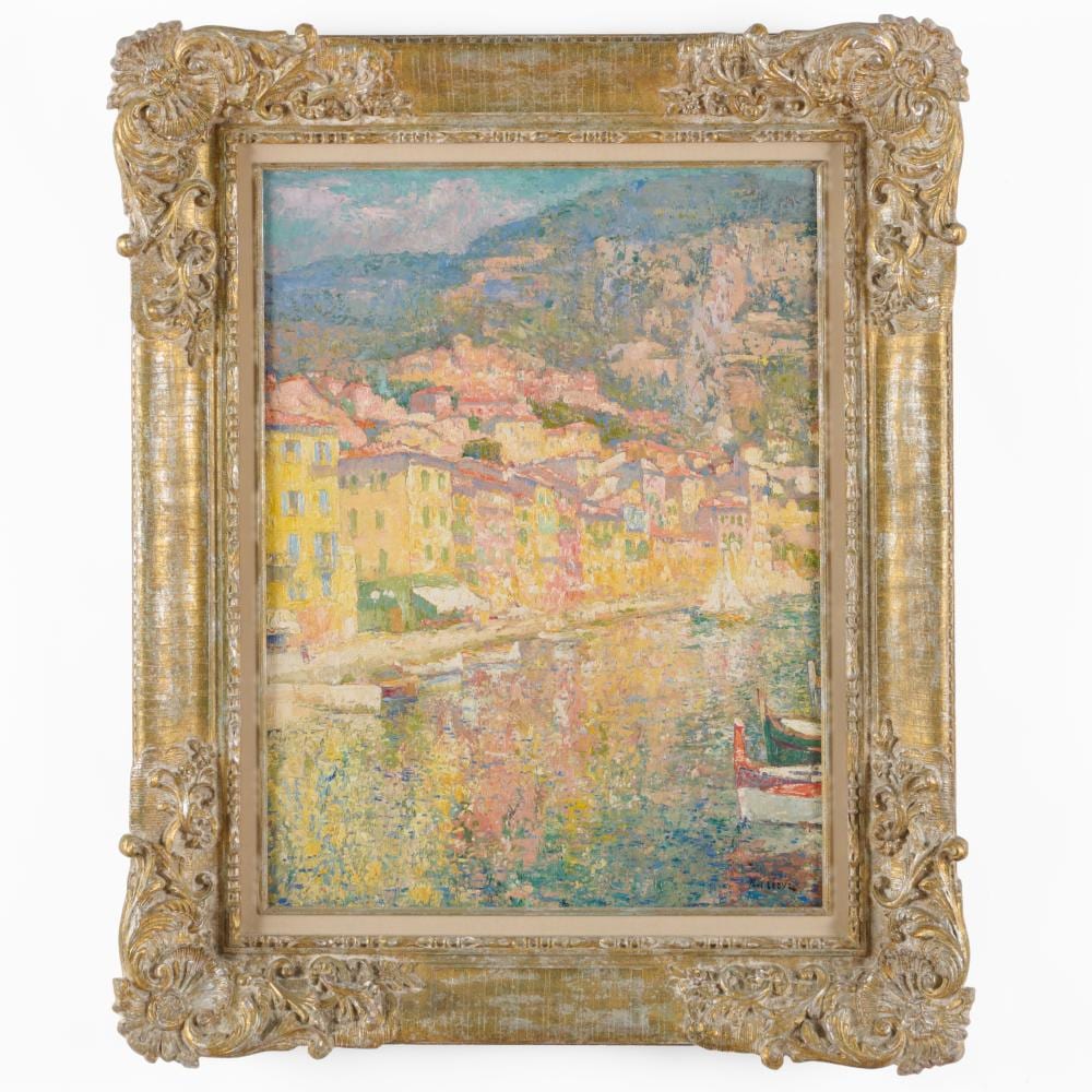 Paul Leduc comparable auction result: paul leduc 1876 1943 quai courbet villefranche
