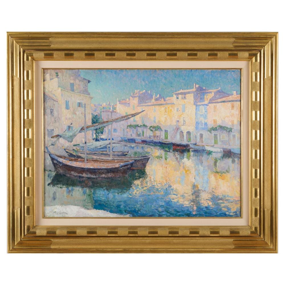 Paul Leduc comparable auction result: paul leduc 1876 1943 barques a saint tropez