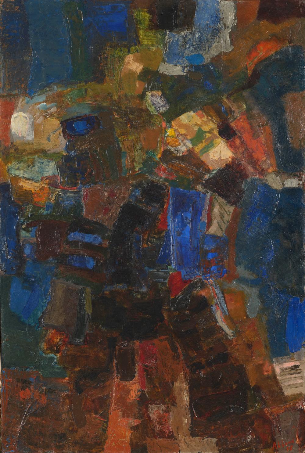 Chafik Abboud comparable auction result: chafic abboud liban 1926 2004 composition