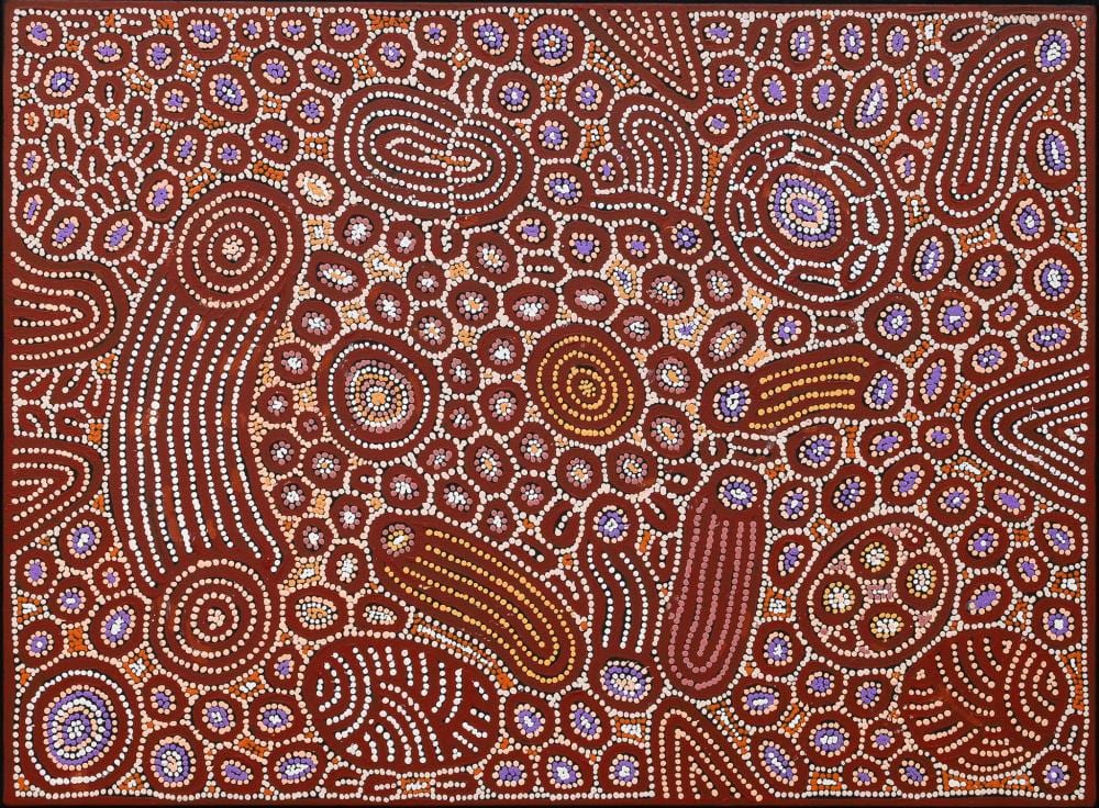 Joylene Reid Napangardi comparable auction result: joylene reid napangardi women s business acrylic on canvas 75cm x 101cm