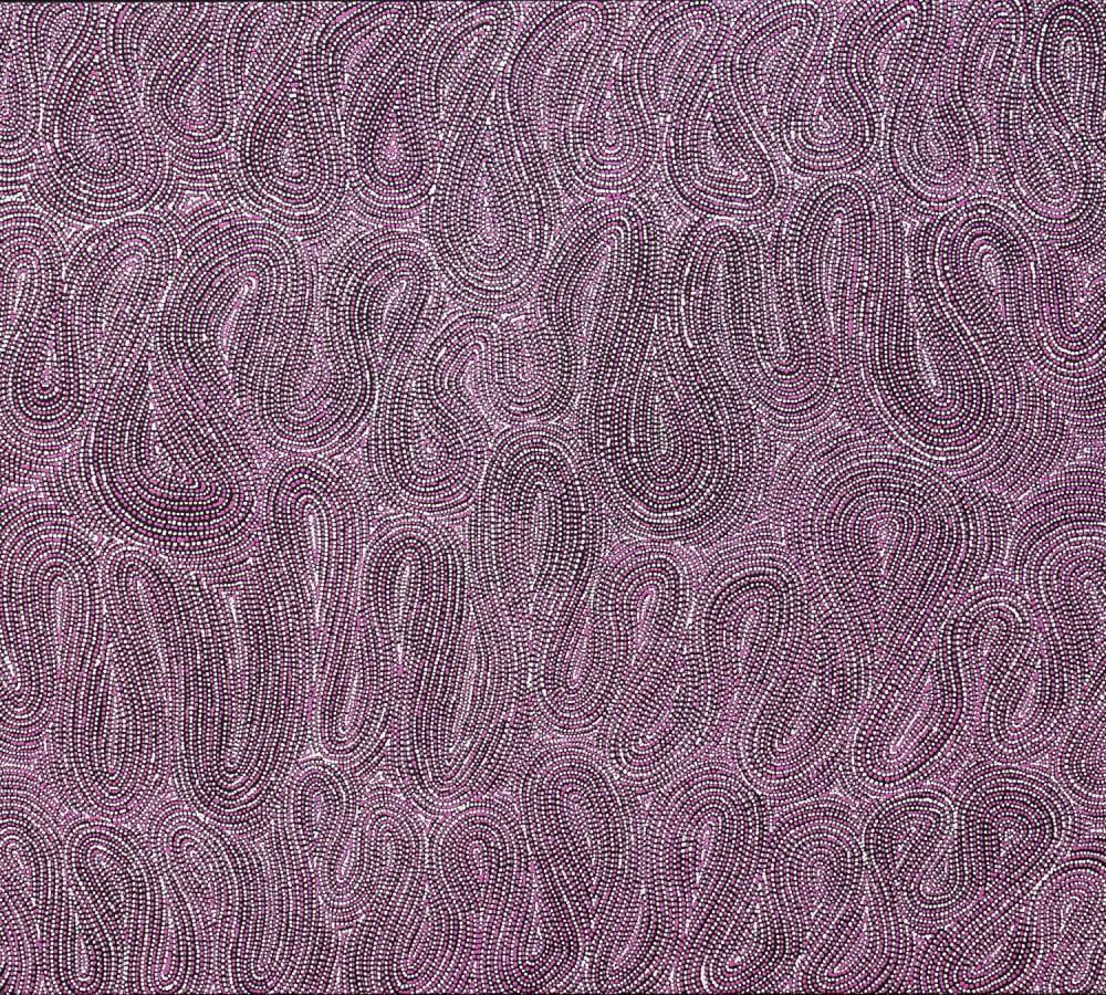 Valda Granites Napanangka comparable auction result: valda granites napanangka mina mina acrylic on canvas 99cm x 89cm