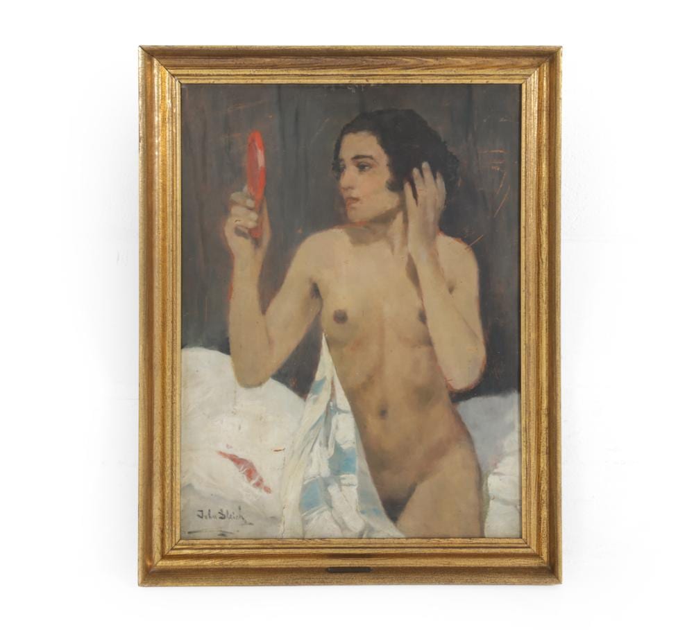 John Gleich comparable auction result: john gleich german 1879 1927 nude portrait o c