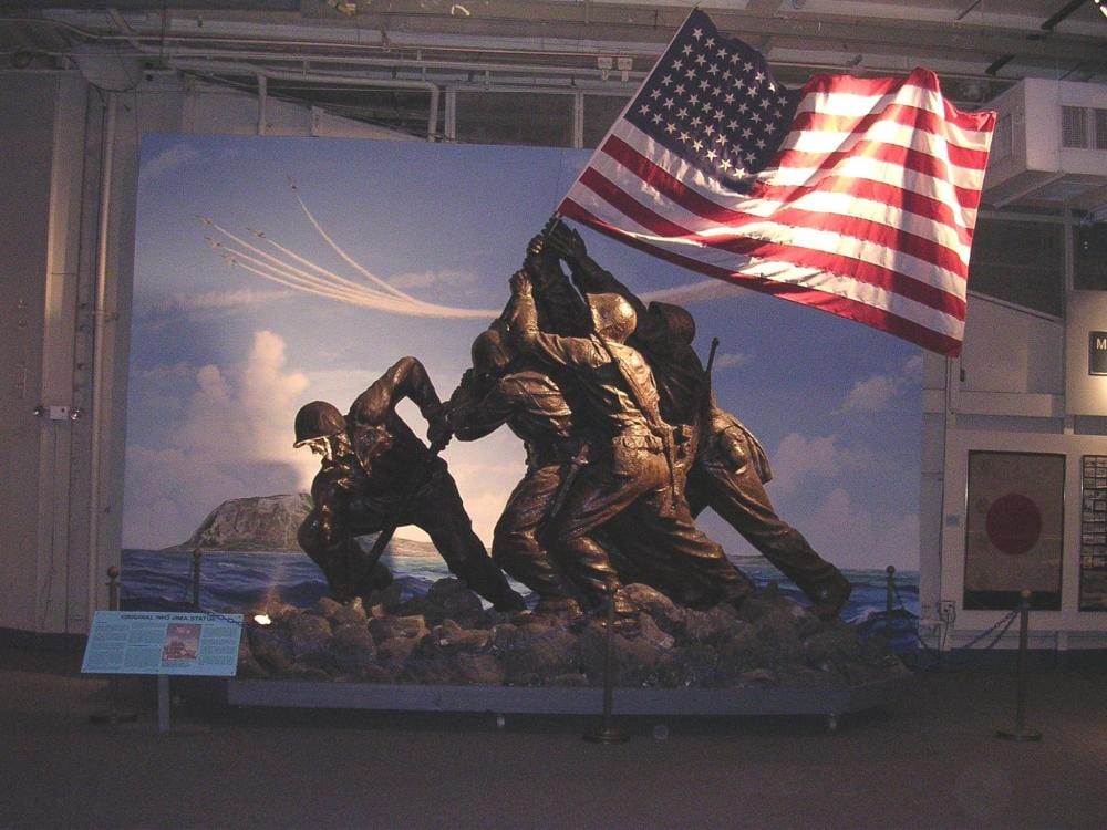 felix de weldon american 1907 2003 the original iwo jima monument · Bonhams · 2026-06-30 Felix de Weldon comparable auction result: felix de weldon american 1907 2003 the original iwo jima monument