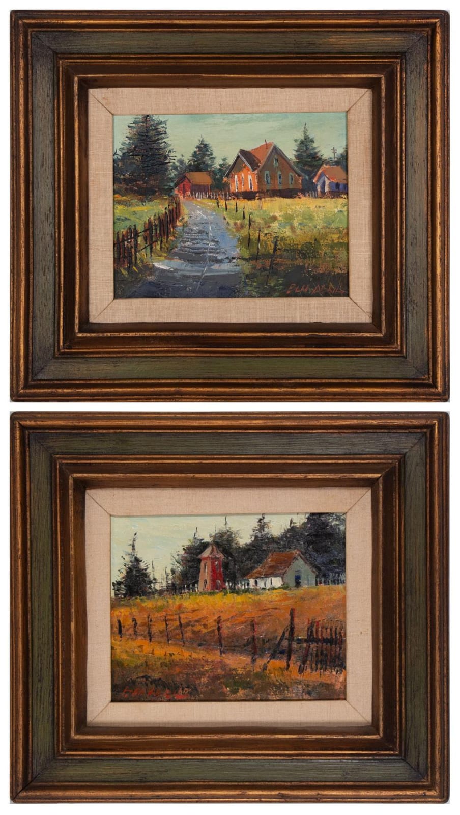 Ben Abril comparable auction result: ben abril 1923 1995 california two
