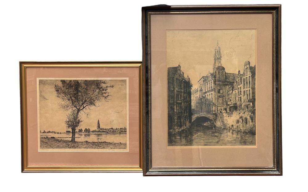 Martin van Waning comparable auction result: martin van waning 1889 1972 the old canal utrecht h e roodenburg 1895 1987 view of rhenen