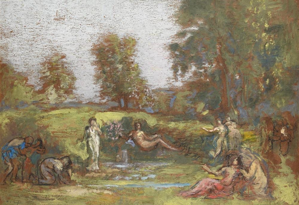 ker xavier roussel french 1867 1944 scene champ tre · Dreweatts 1759 Fine Sales · 2026-07-08 Ker Xavier Roussel comparable auction result: ker xavier roussel french 1867 1944 scene champ tre