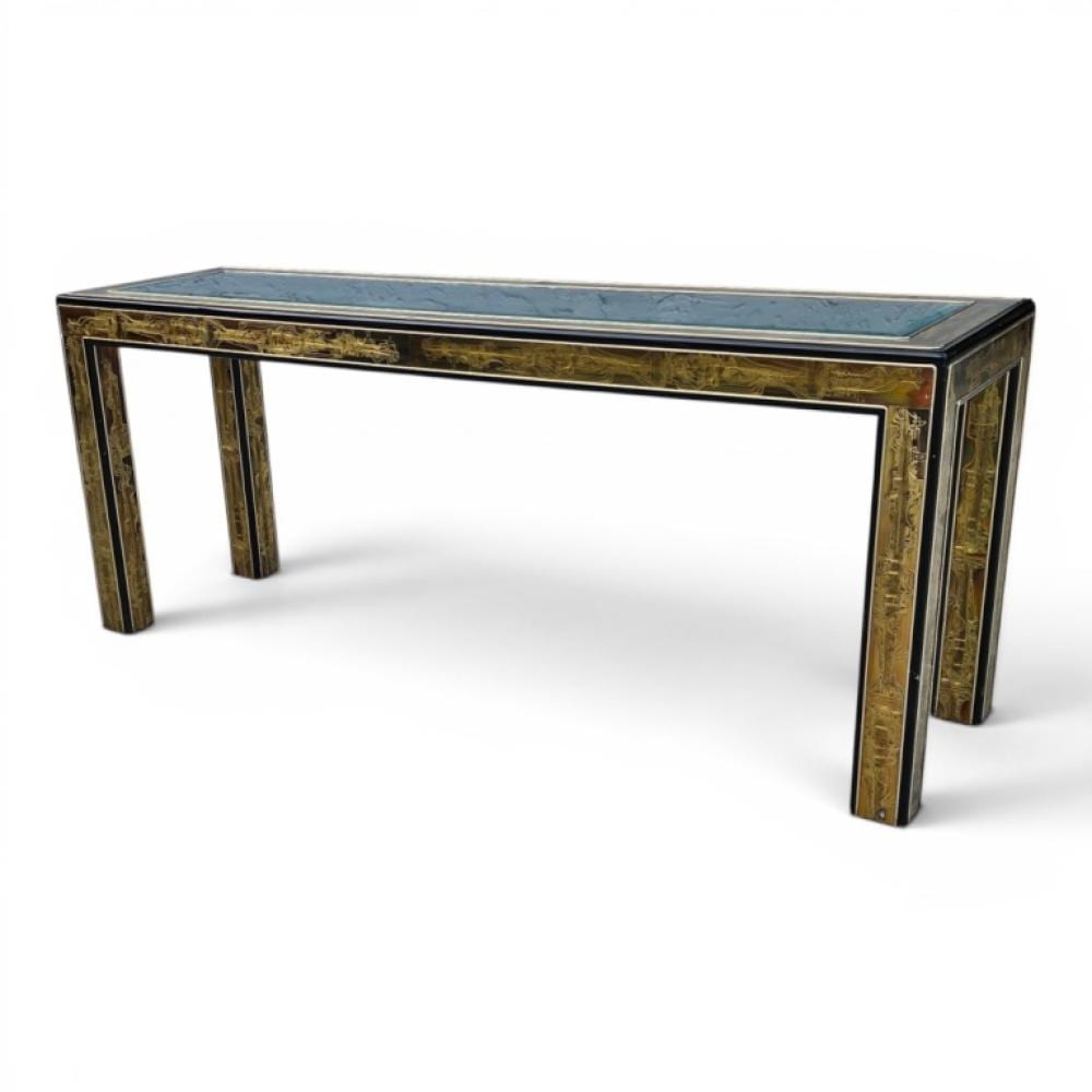 Bernhard Rohne comparable auction result: bernhard rohne for mastercraft console table