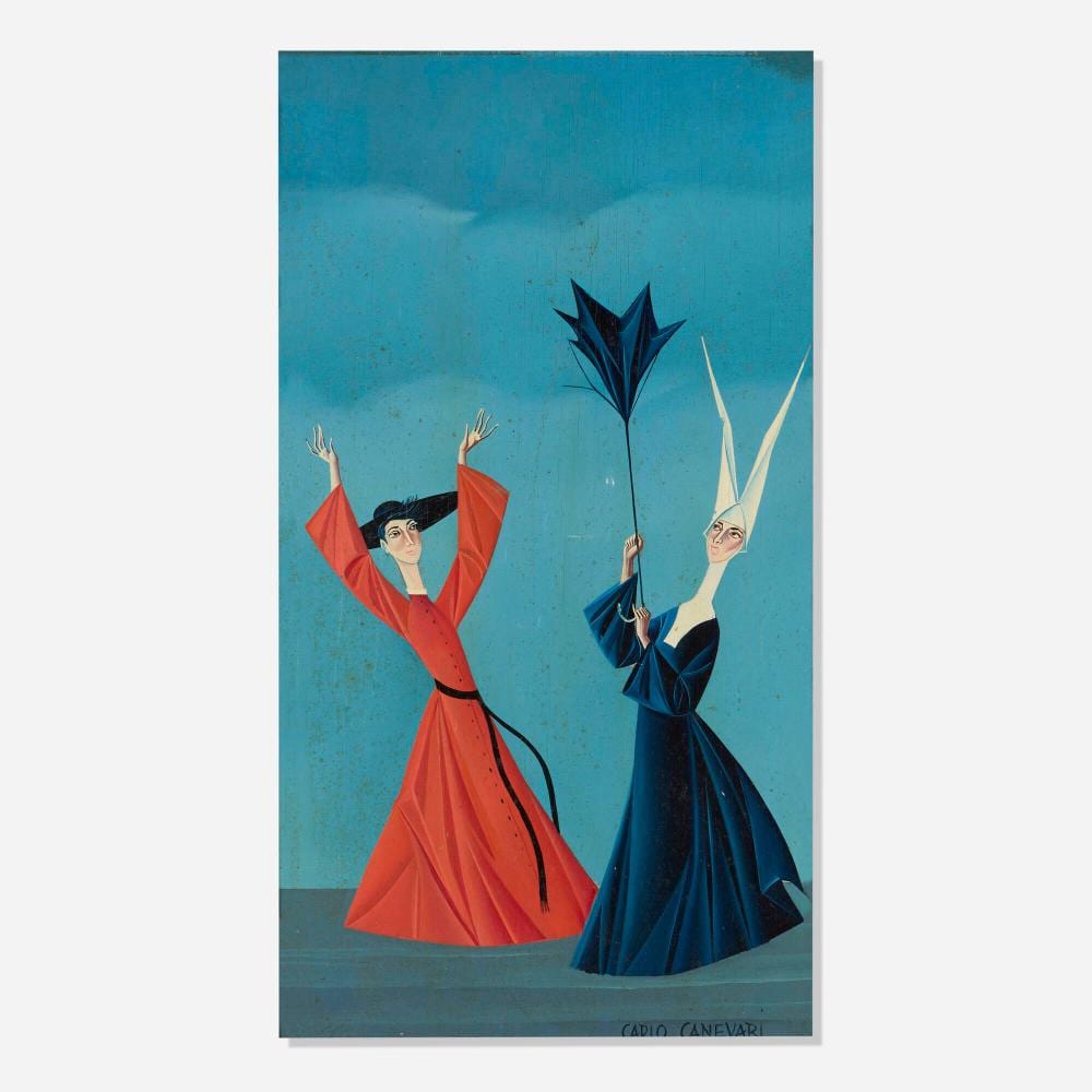 Carlo Canevari comparable auction result: carlo canevari untitled