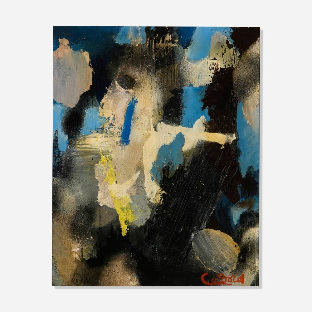 Michel Cadoret comparable auction result: michel cadoret untitled