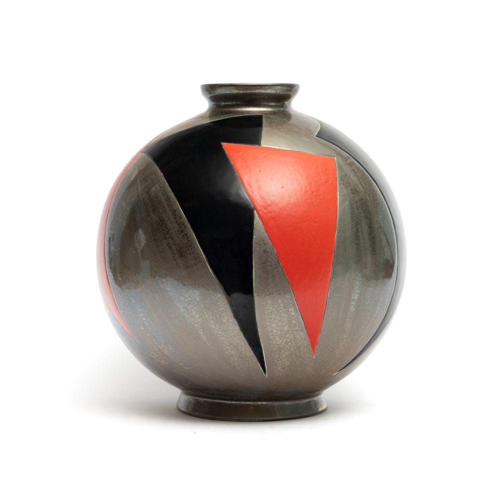 Danillo Curetti comparable auction result: danillo curetti 1953 1993 for longwy a large vase