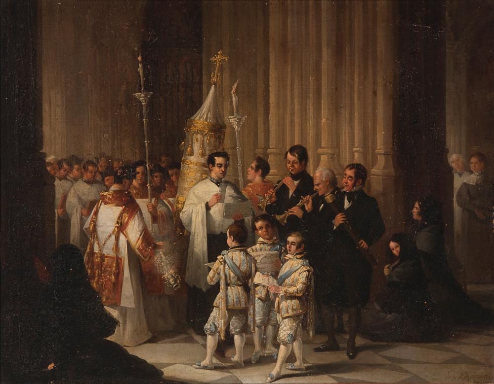 Joaquín Domínguez Bécquer comparable auction result: joaqu n dom nguez b cquer seville 1816 1879