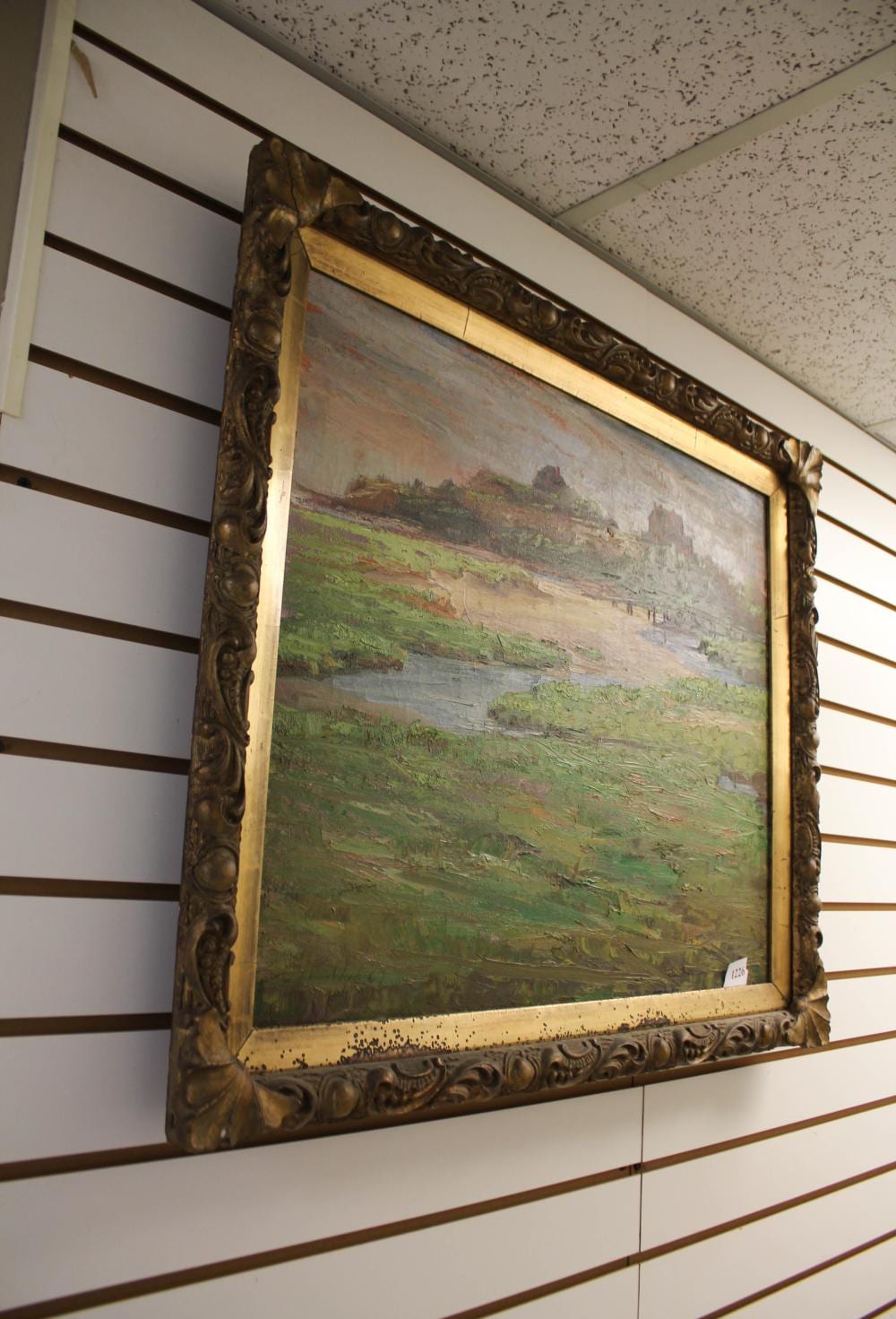 Helen Van Wyk comparable auction result: helen van wyk usa 1930 1994 oil on canvas coastal landscape